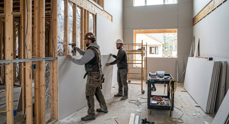 Bedroom Drywall Installation in Wilmington, NC